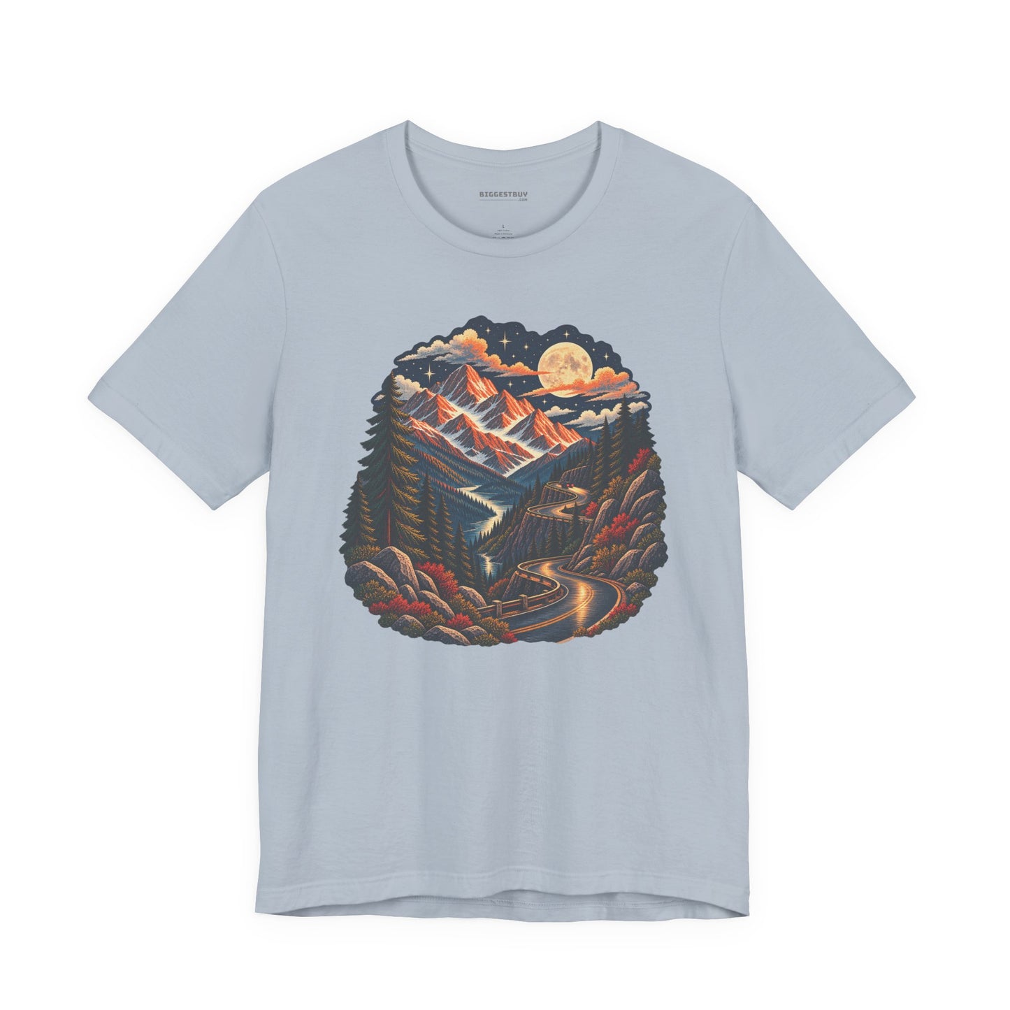 Moonlit Mountain - Classic Jersey Tee