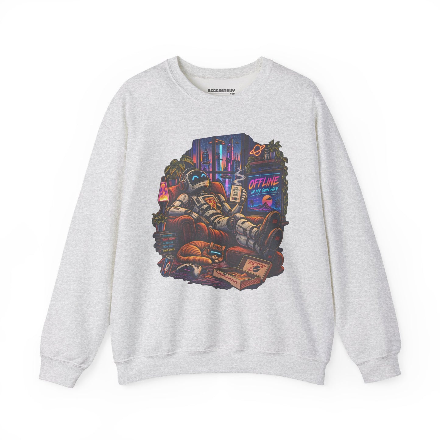 Offline Orbit - Crewneck Sweatshirt