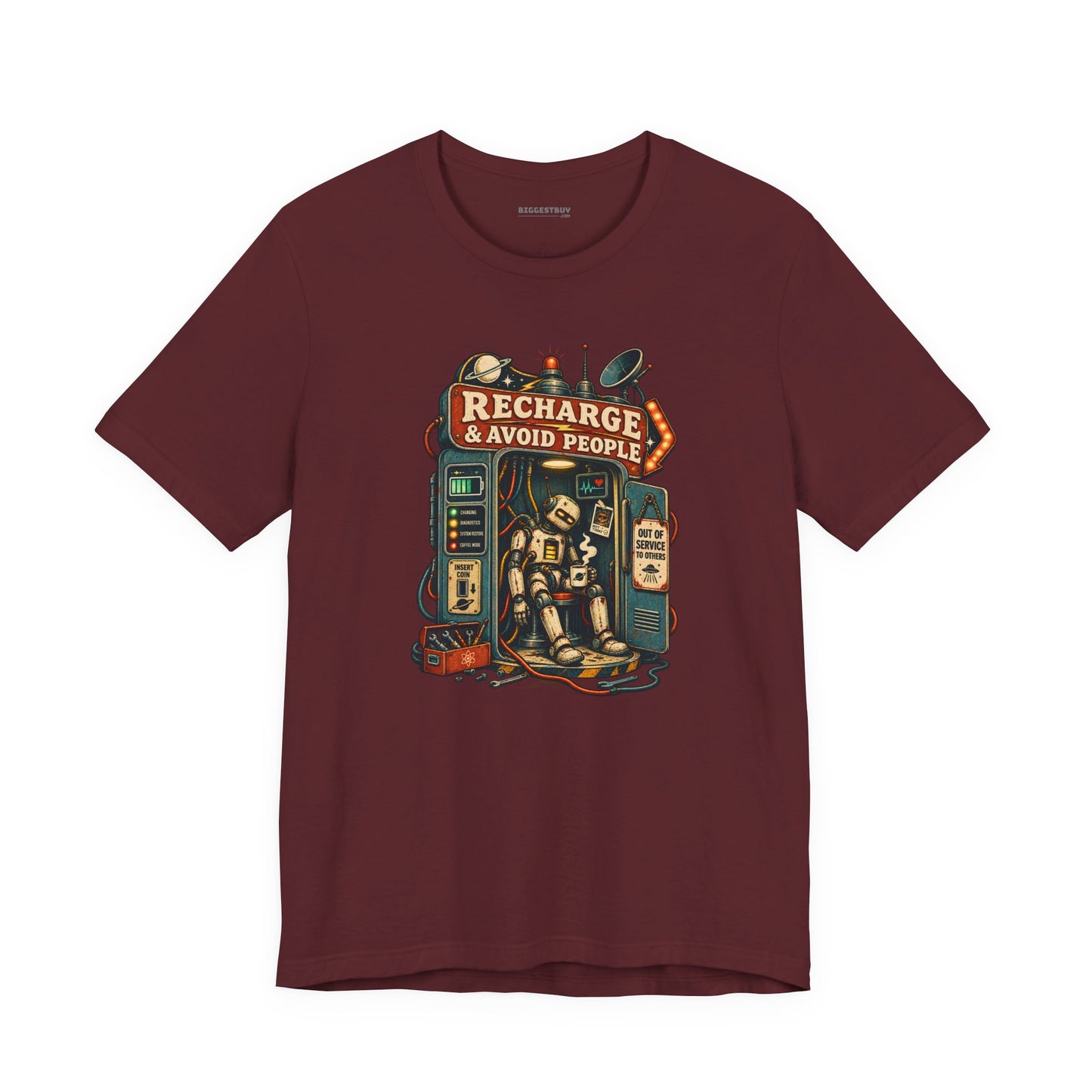Social Recharge - Classic Jersey Tee