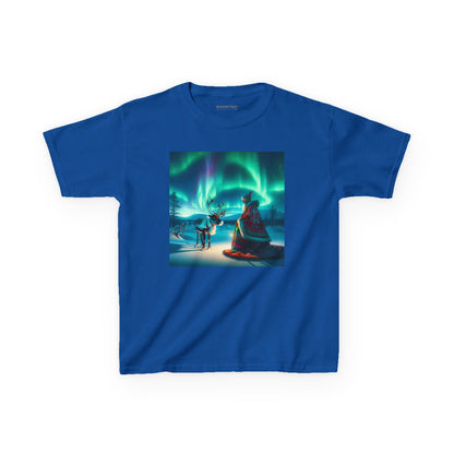 Camiseta | Camiseta Infantil | Algodão Pesado | Misticismo Nórdico | Xamã Sami