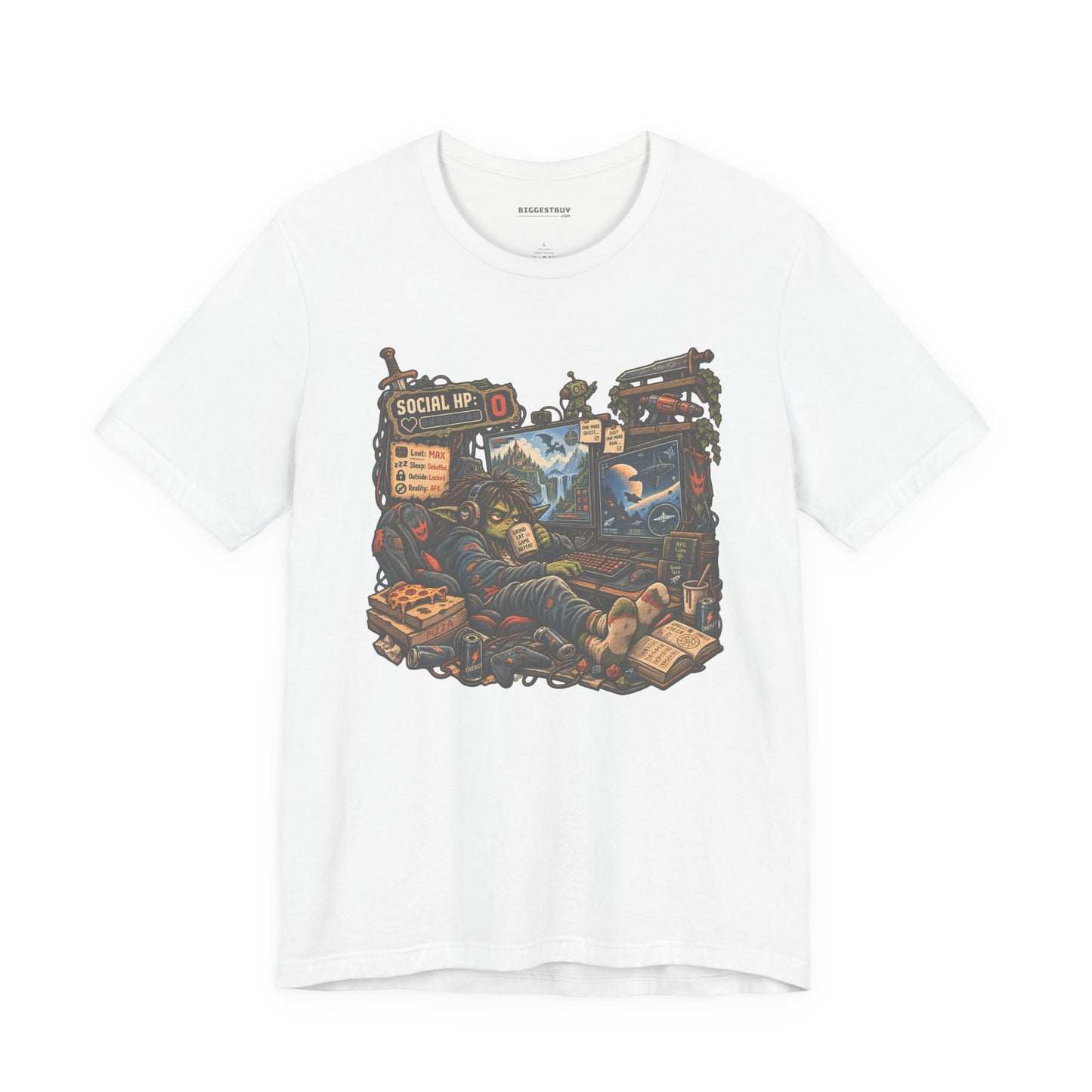 Social Zero - Classic Jersey Tee