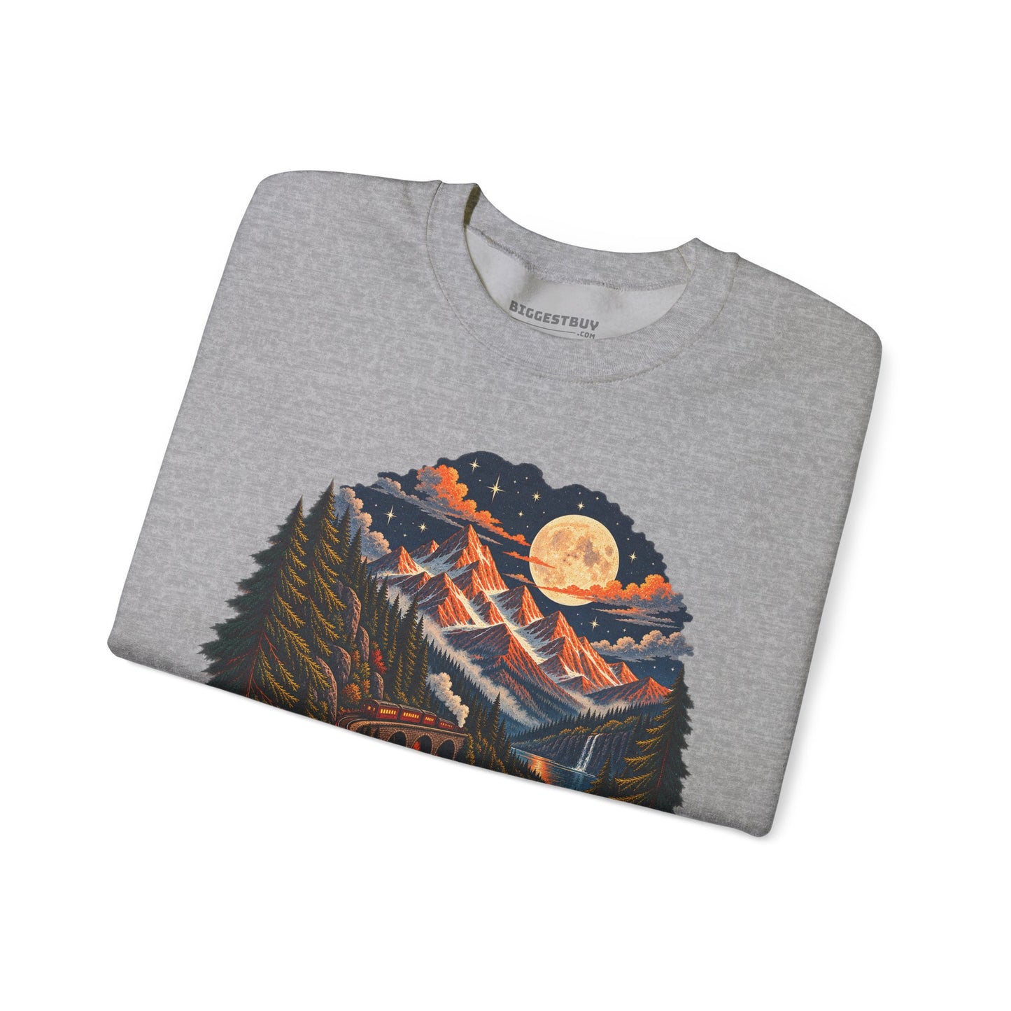 Midnight Rails - Crewneck Sweatshirt