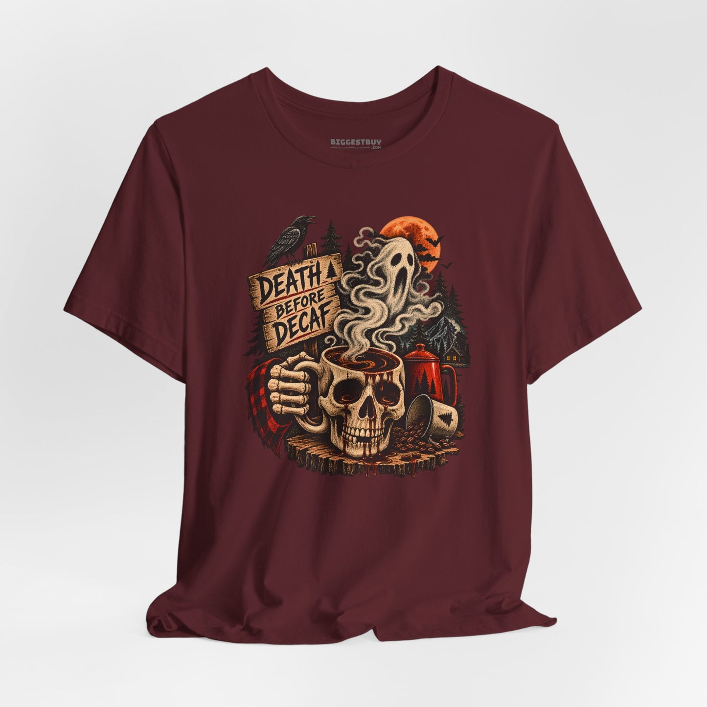 Death Decaf - Classic Jersey Tee