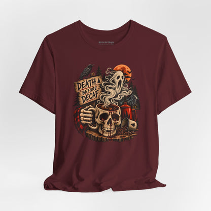 Death Decaf - Classic Jersey Tee