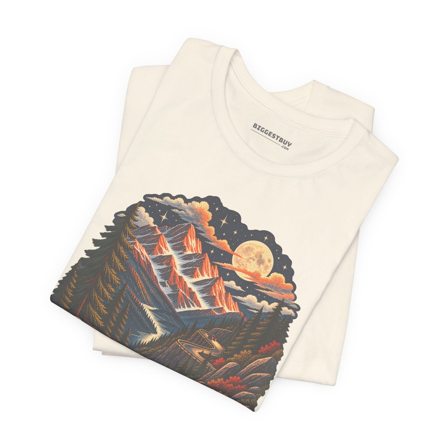 Moonlit Mountain - Classic Jersey Tee