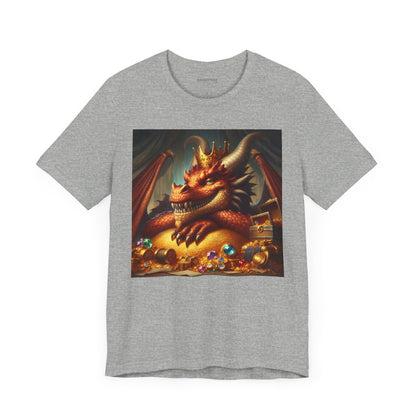 T-Shirt | Unisex | Koszulka dżersejowa | Krótki rękaw | Nordycka Mitologia | Fafnir | Smok