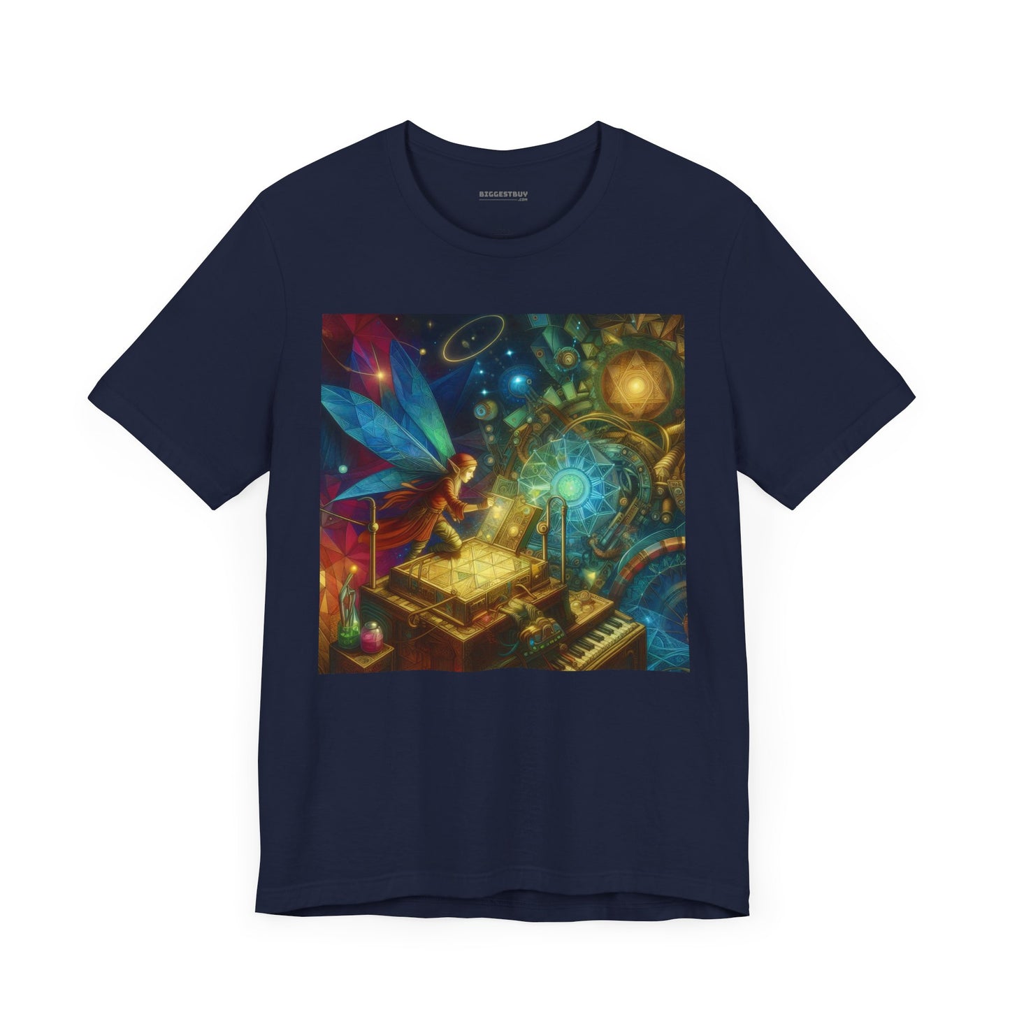 Tişört | Unisex | Jarse Tişört | Kısa Kollu | Elemental Fantezi | Silfler | Peri