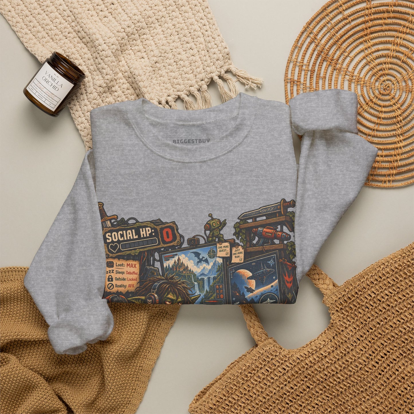 Social Zero - Crewneck Sweatshirt