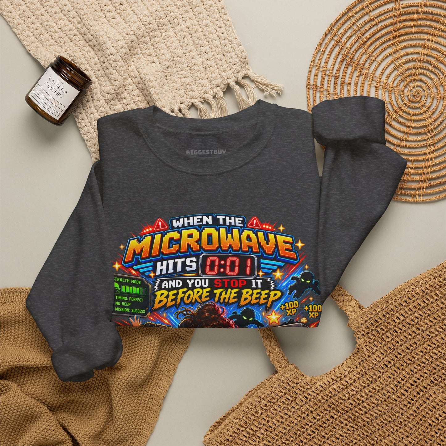 Beep Beatdown - Crewneck Sweatshirt