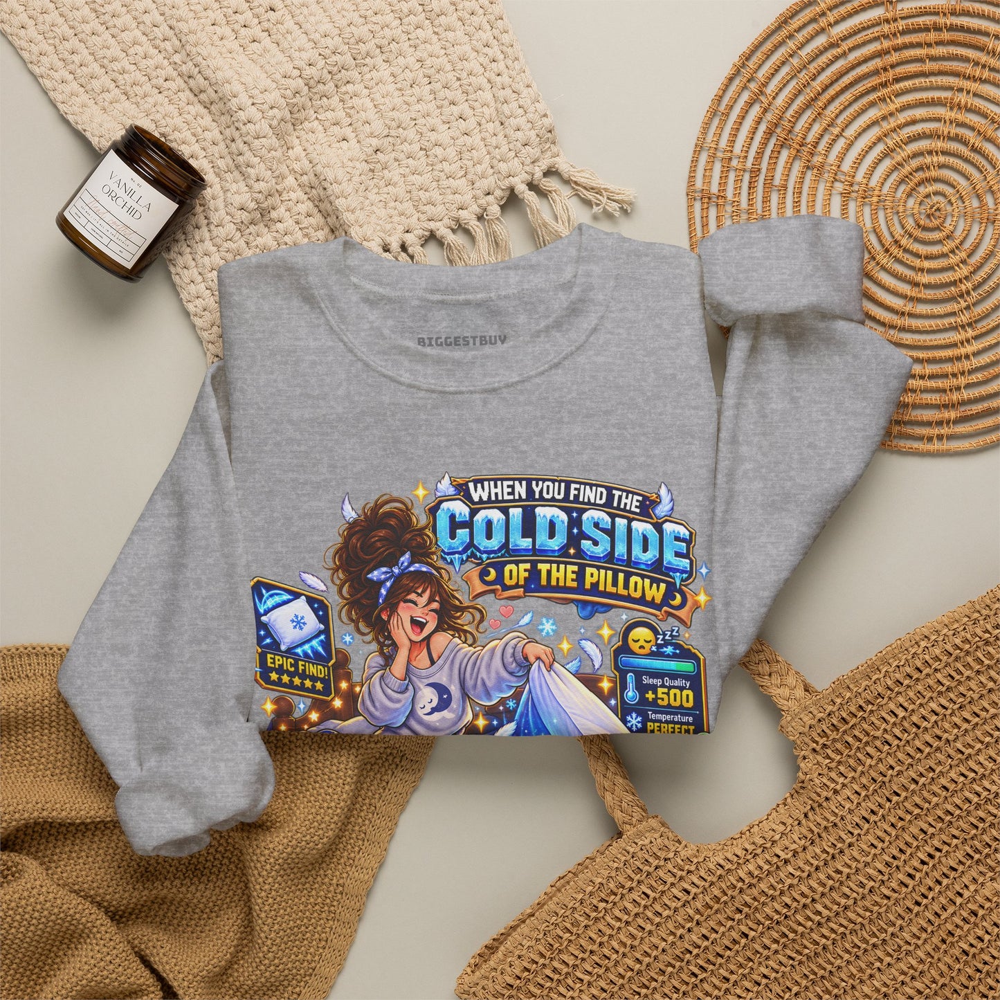 Pillow Party - Crewneck Sweatshirt