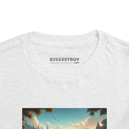 T-shirt | Peuter T-shirt | Korte mouw | Heldensage | Interraciale Vriendschap