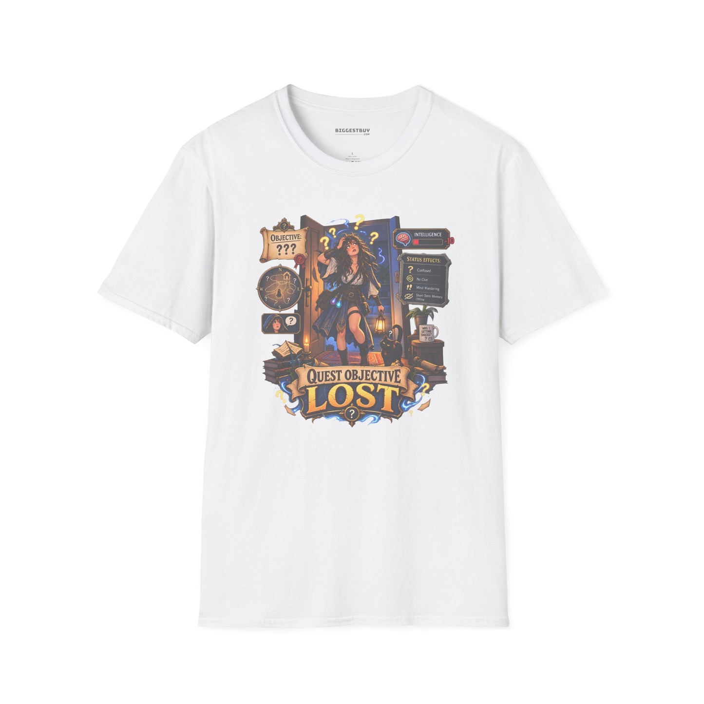 Quest Lost - Softstyle T-Shirt