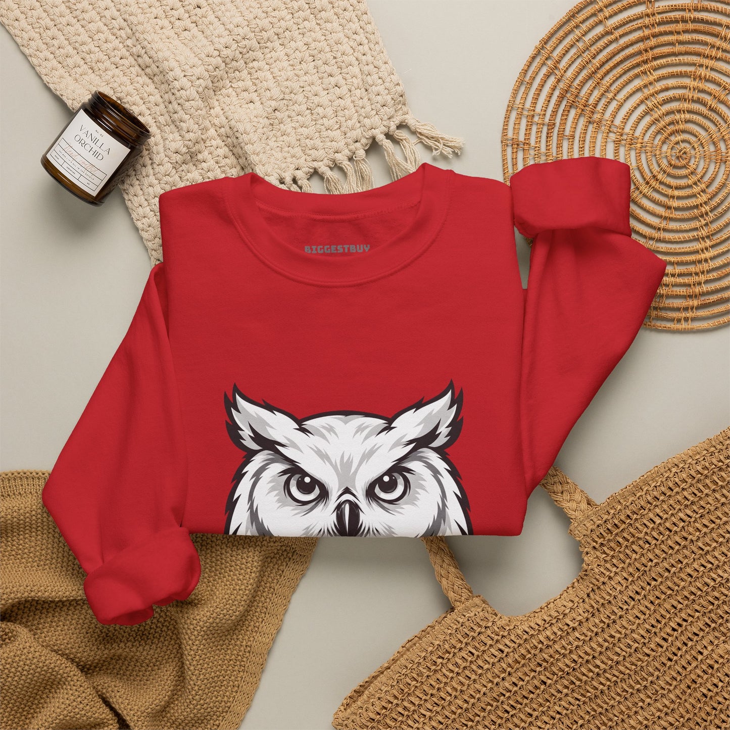 Owl Watch - Crewneck Sweatshirt