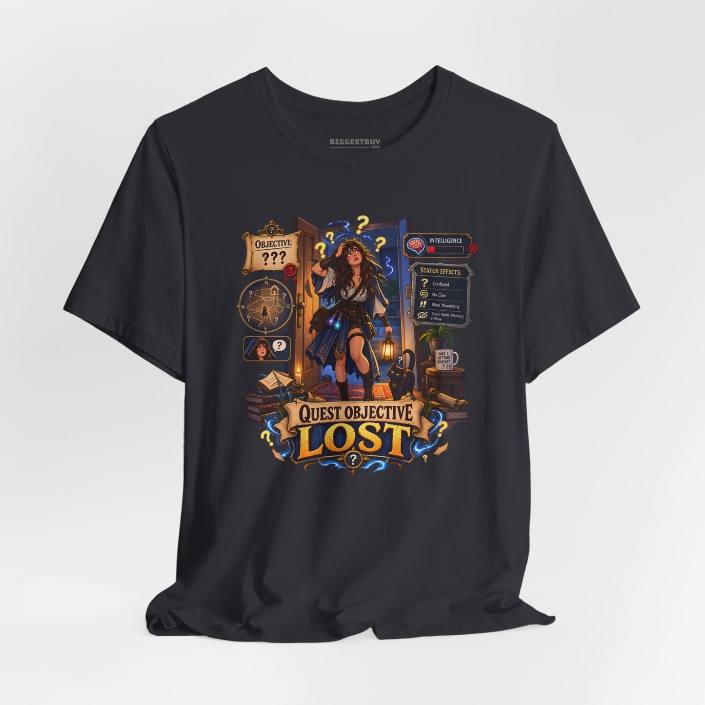Quest Lost - Classic Jersey Tee