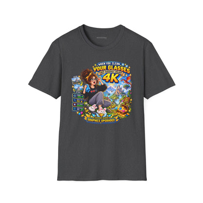 Glasses Galaxy - Softstyle T-Shirt