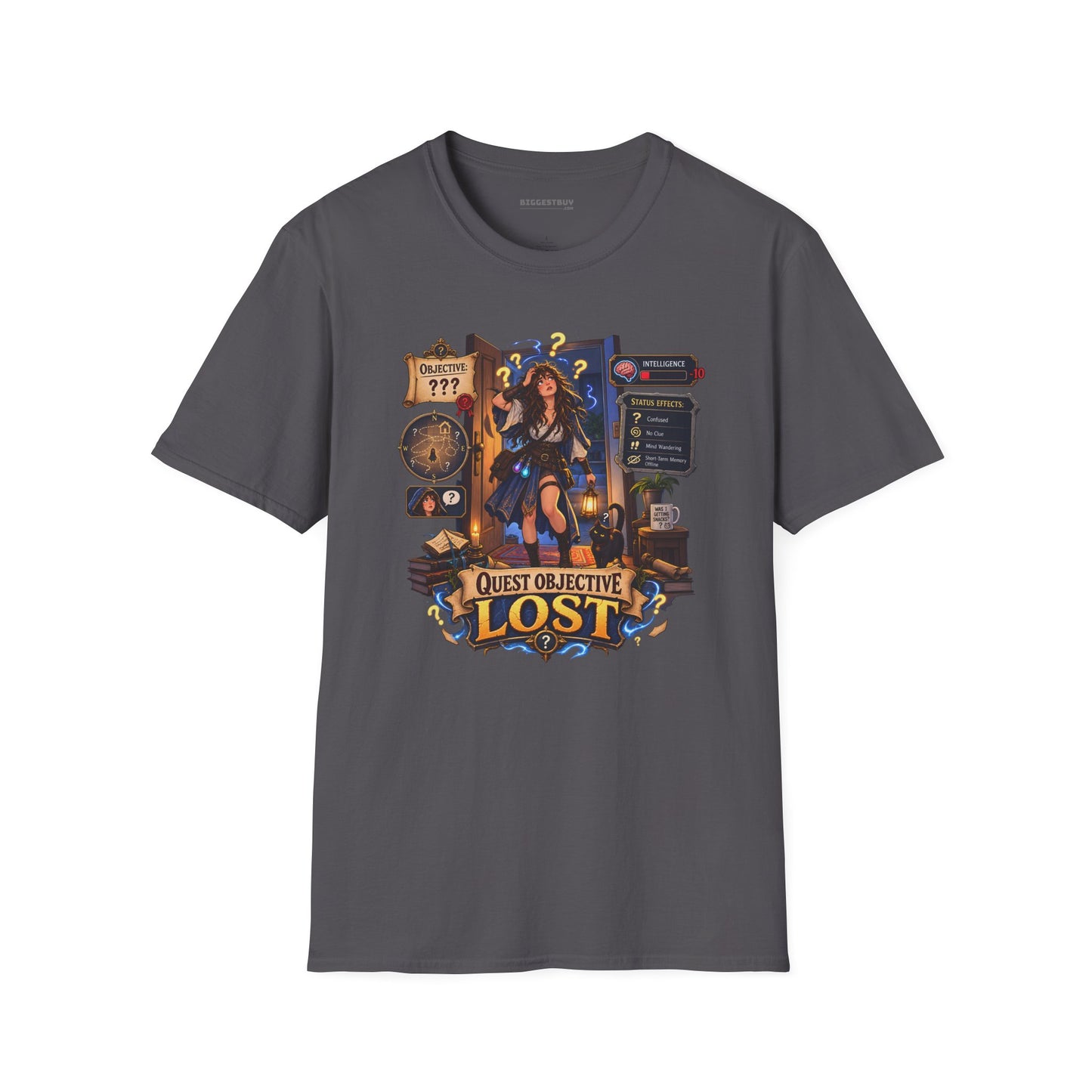 Quest Lost - Softstyle T-Shirt