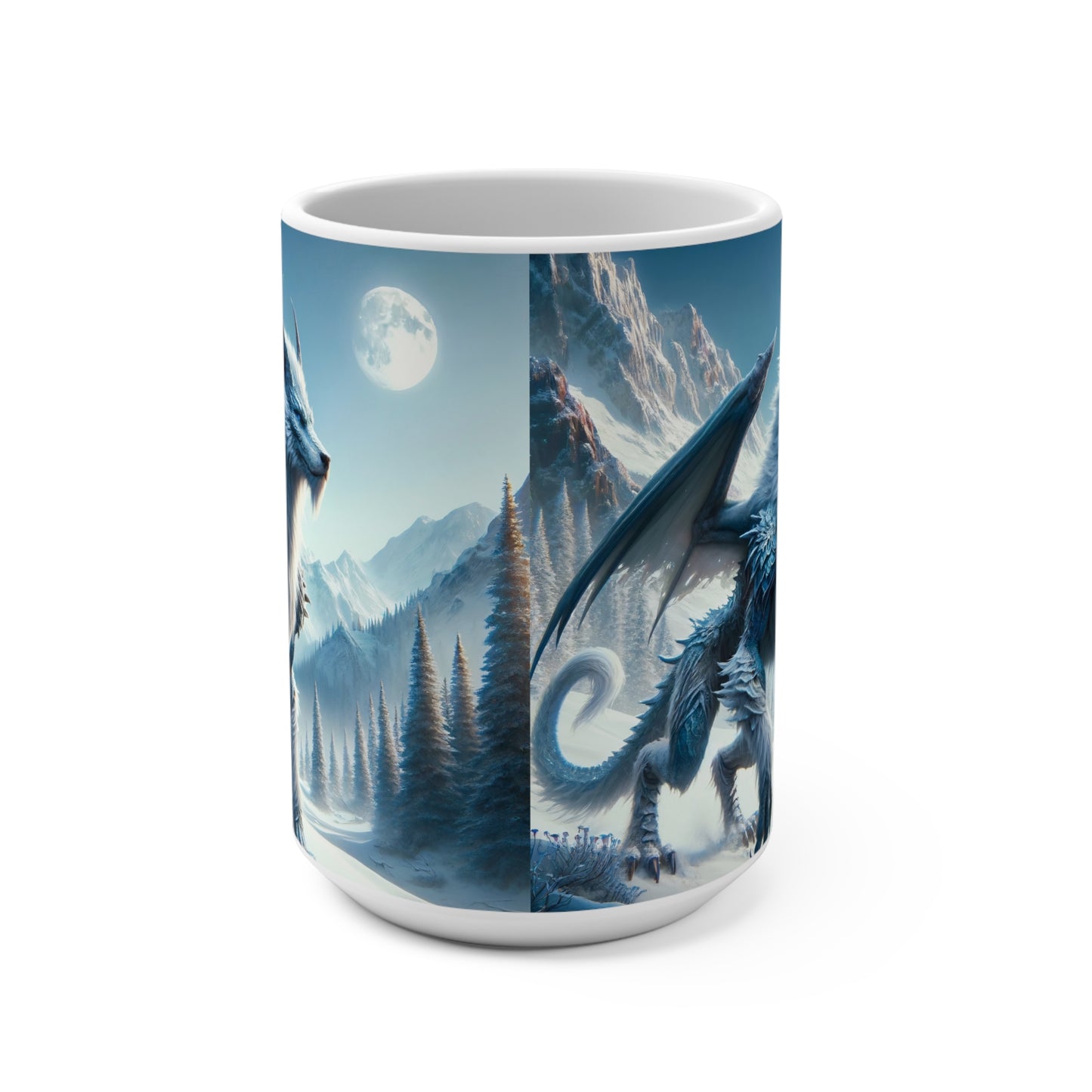 Tall Ceramic Mug