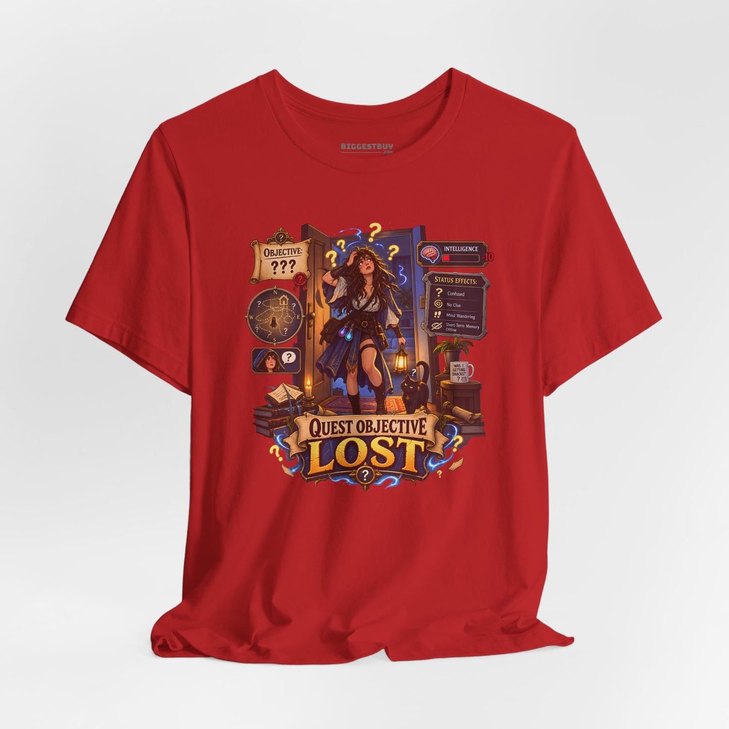 Quest Lost - Classic Jersey Tee
