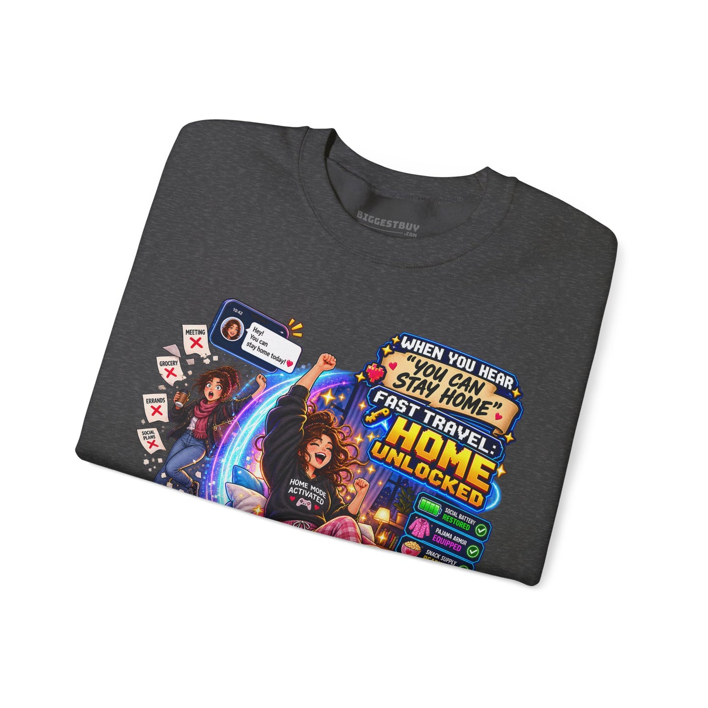 Quarantine Vibe - Crewneck Sweatshirt