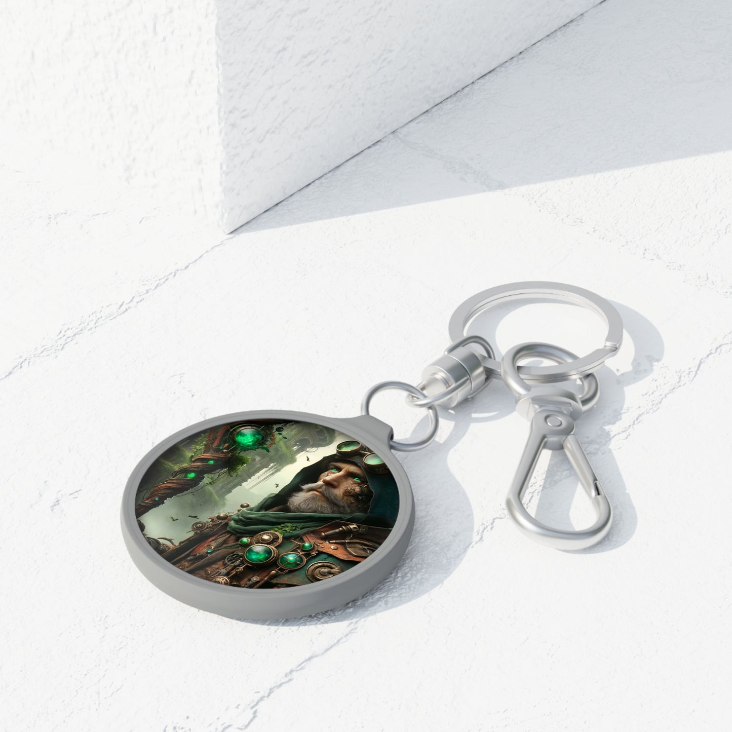 Round Keychain