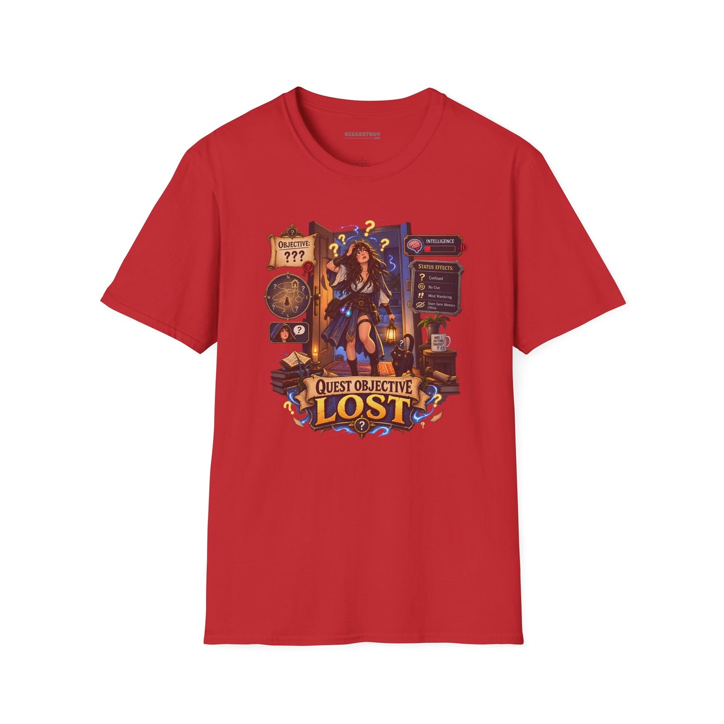 Quest Lost - Softstyle T-Shirt