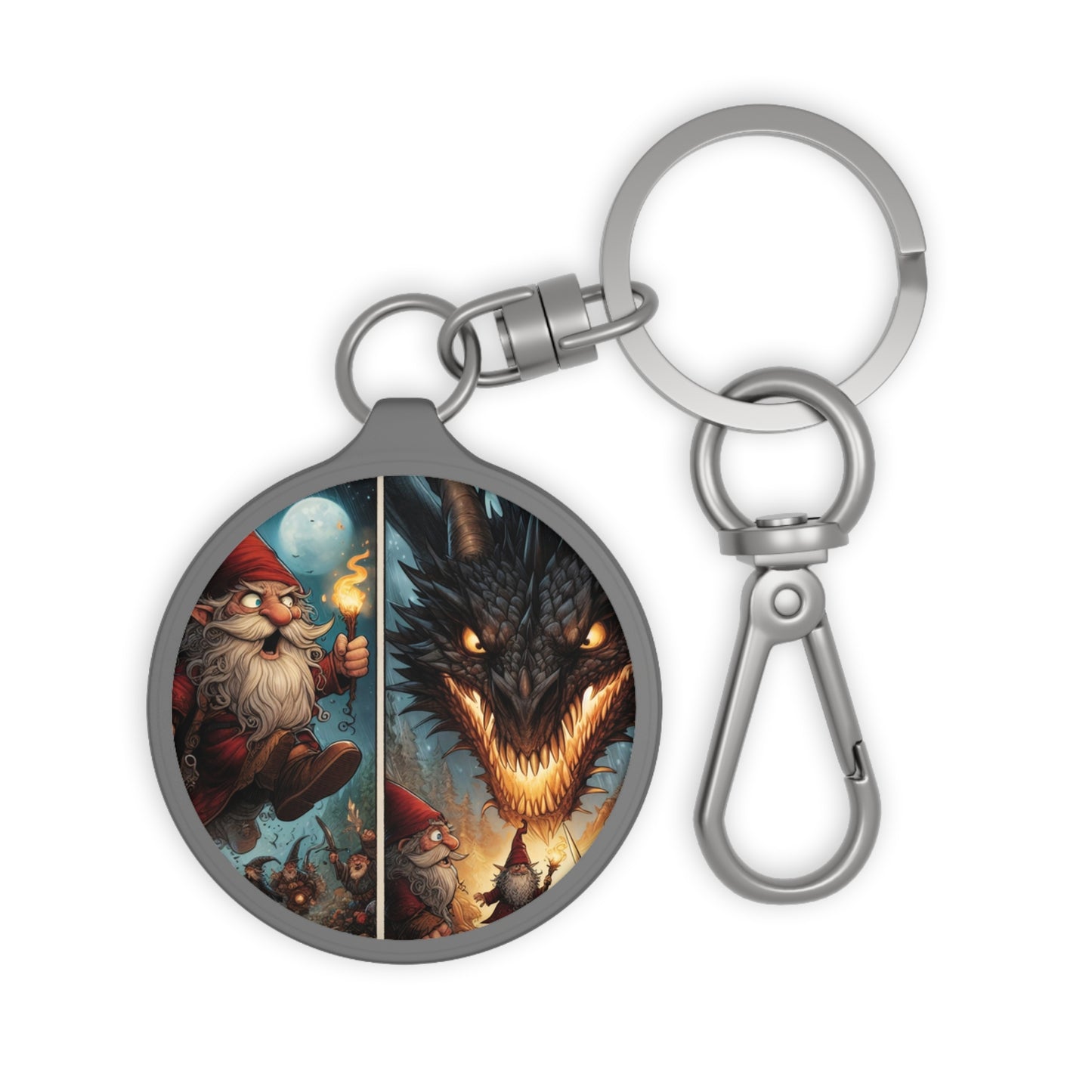 Round Keychain