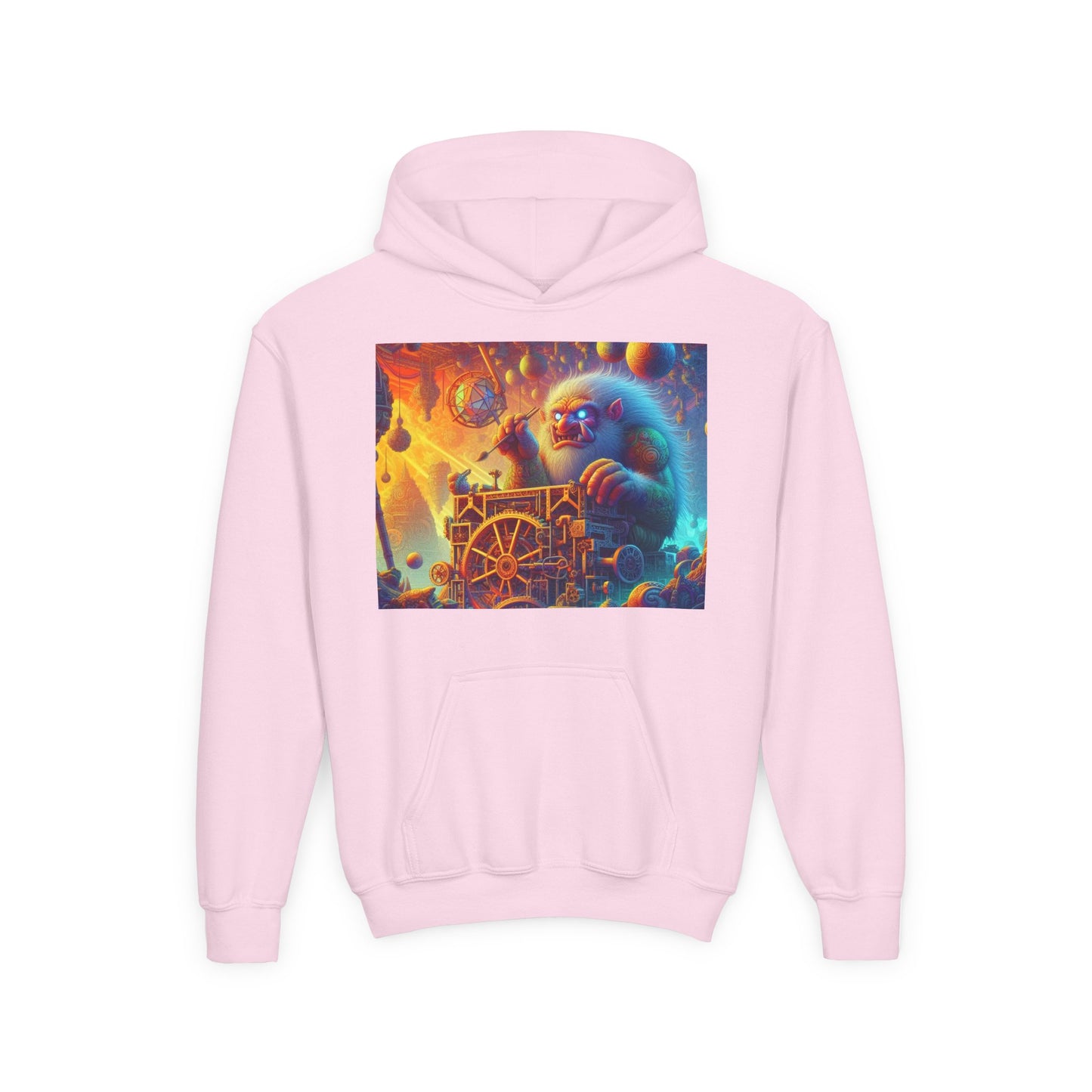 Bluza dresowa | Młodzieżowa | Z kapturem | Gruba mieszanka | Mitologia Arktyczna | Mechanik Lodu