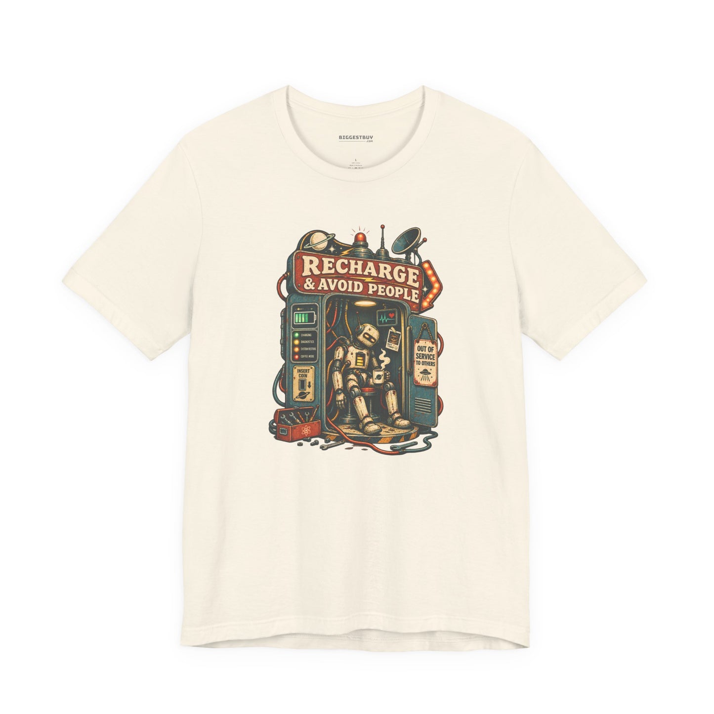 Social Recharge - Classic Jersey Tee
