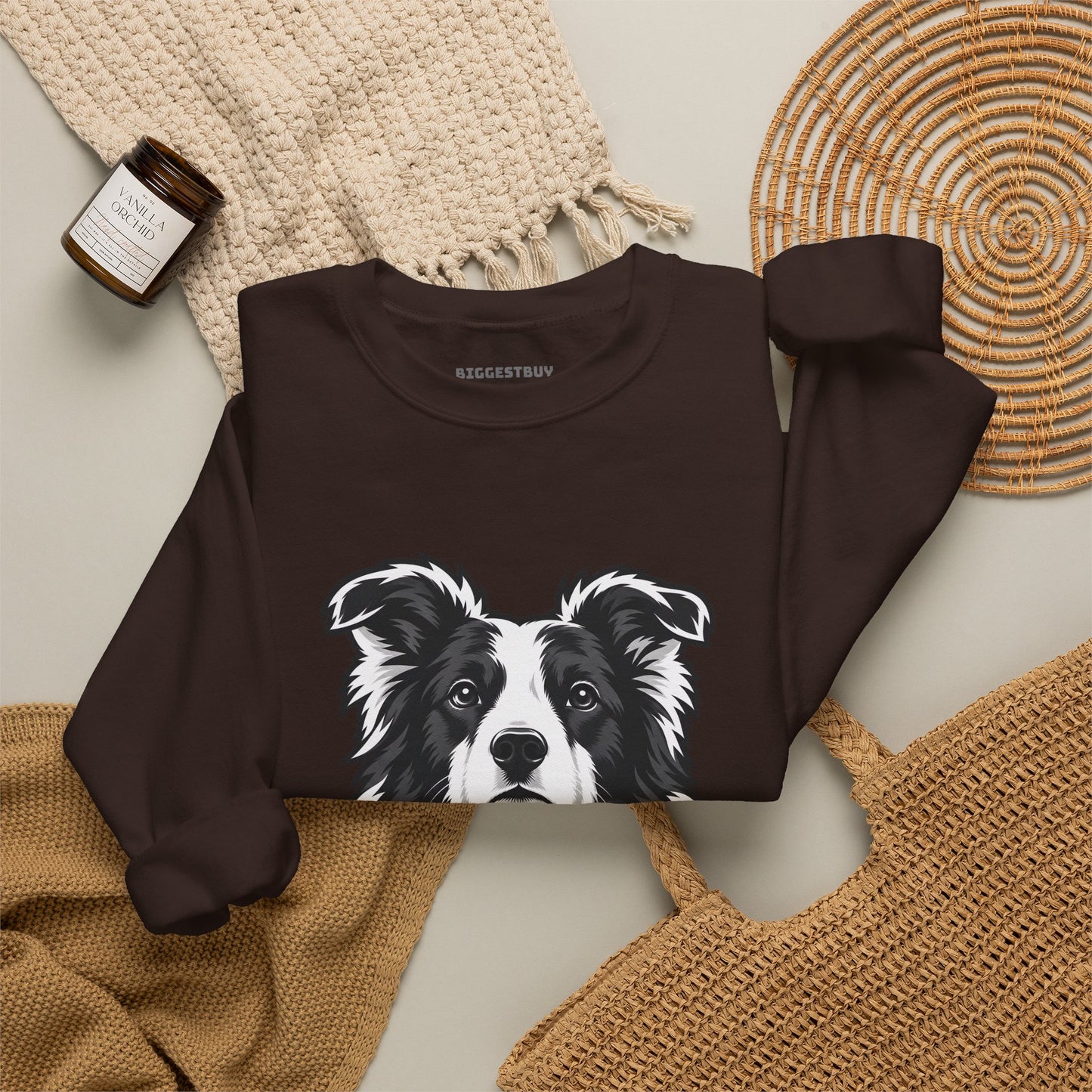 Collie Crest - Crewneck Sweatshirt