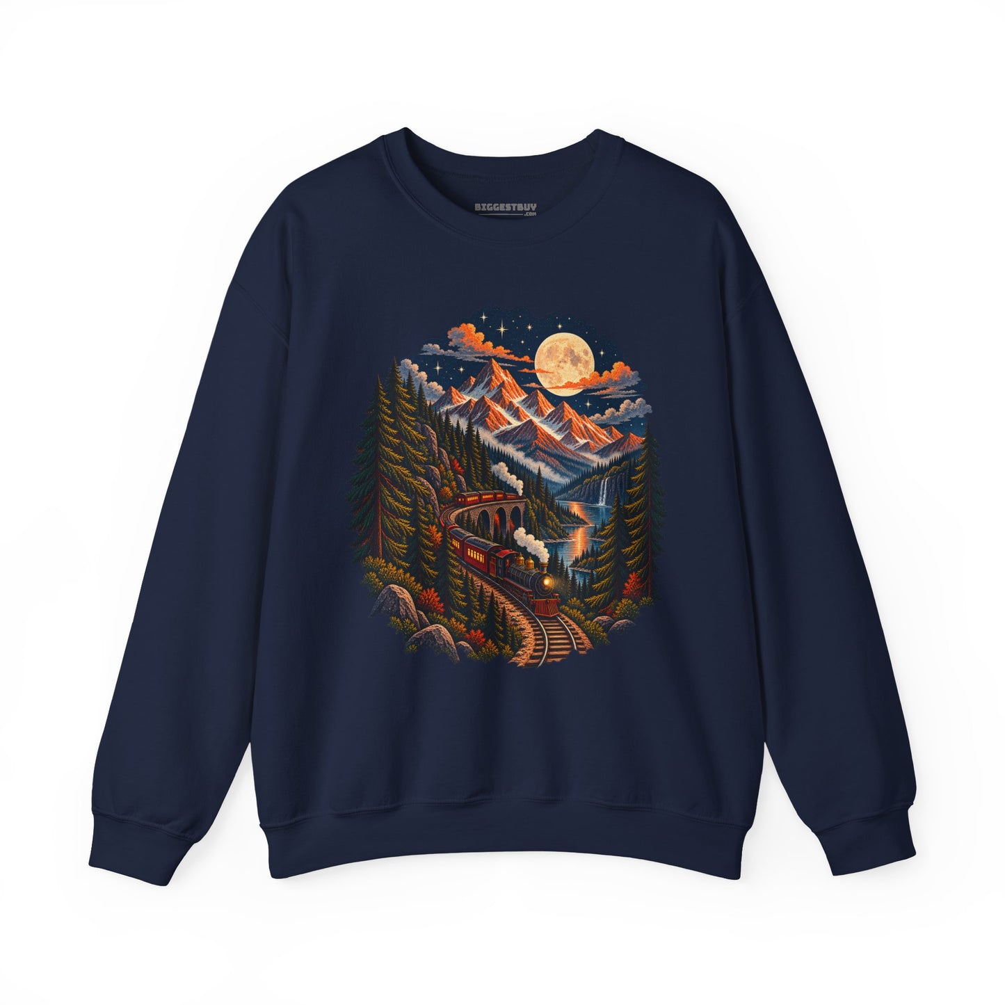 Midnight Rails - Crewneck Sweatshirt