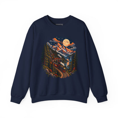 Midnight Rails - Crewneck Sweatshirt