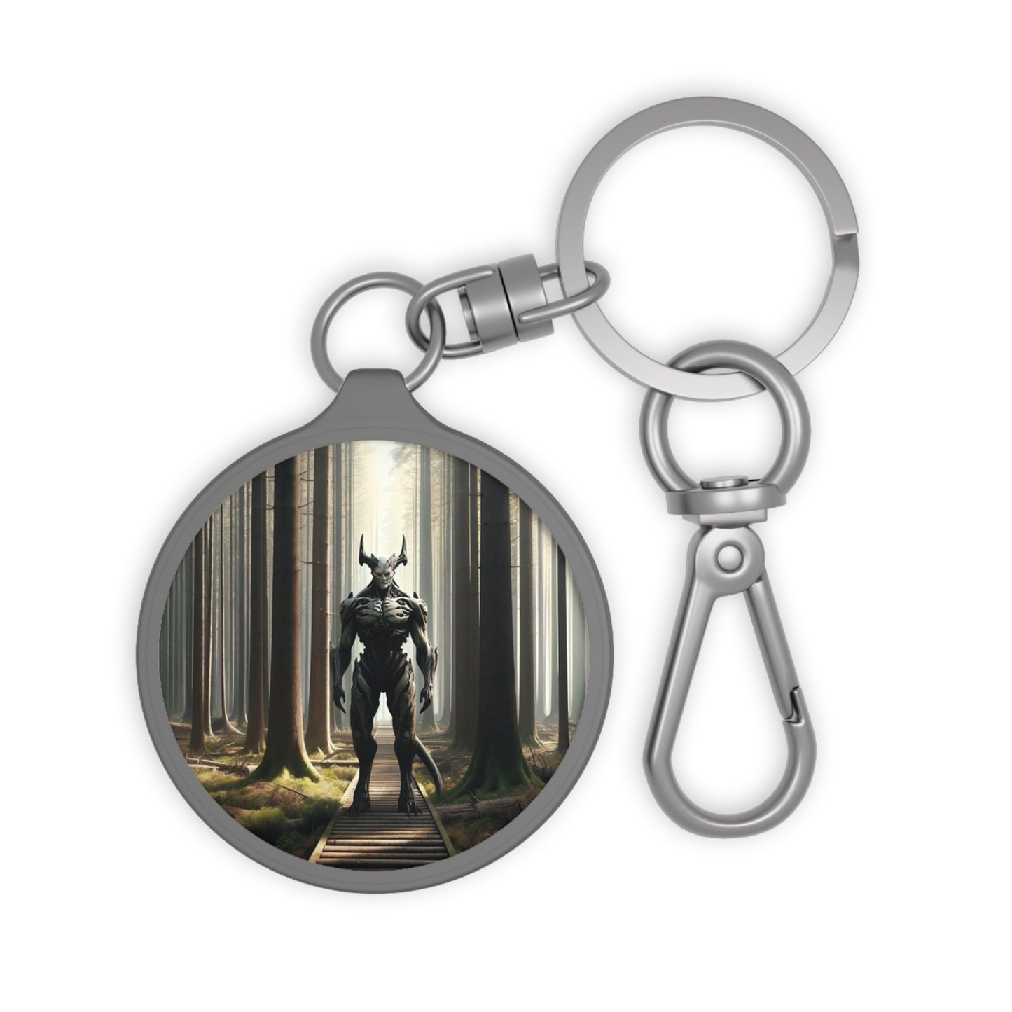 Round Keychain