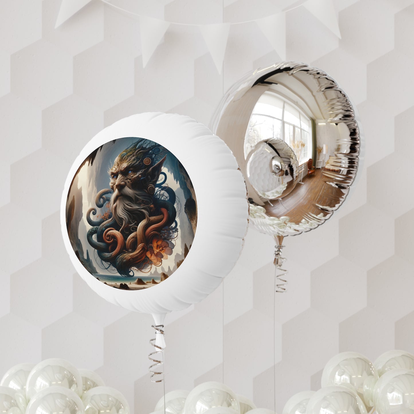 Balão | Hélio | Mylar | Mitologia Marinha | Deus do Mar