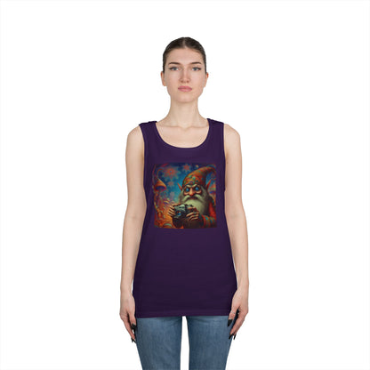 Tanktopp | Unisex | Kraftig bomull | Fantasy | Psykedelisk | Domovoi