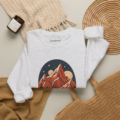 Mountain Maze - Crewneck Sweatshirt