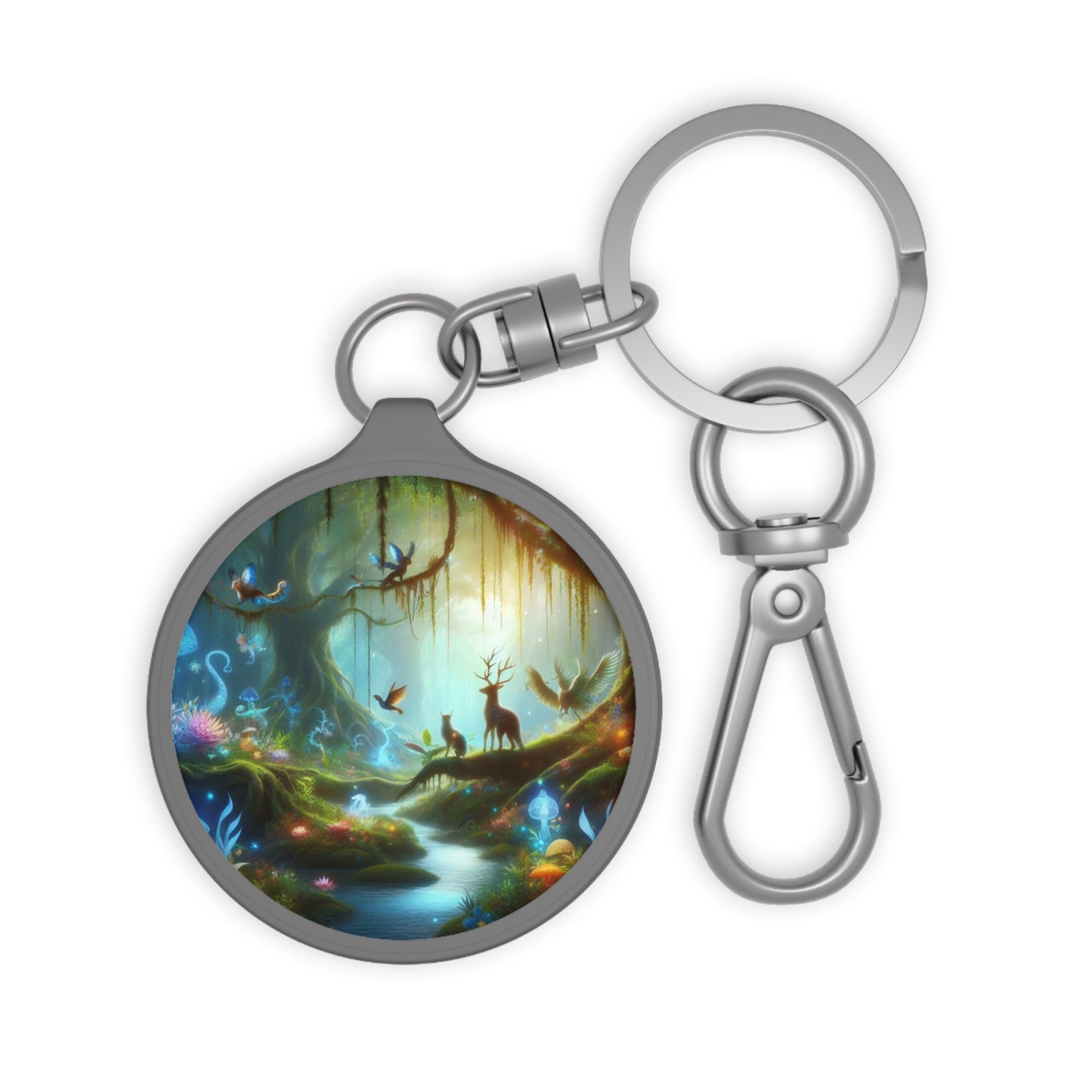 Round Keychain