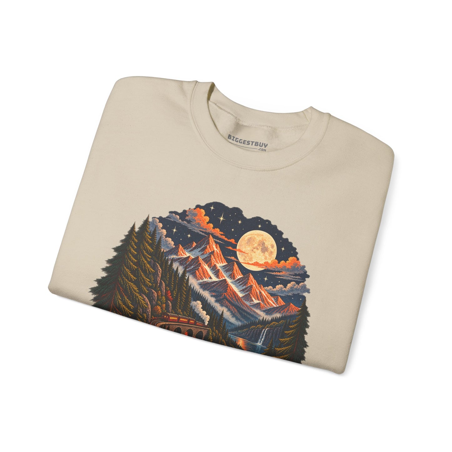 Midnight Rails - Crewneck Sweatshirt