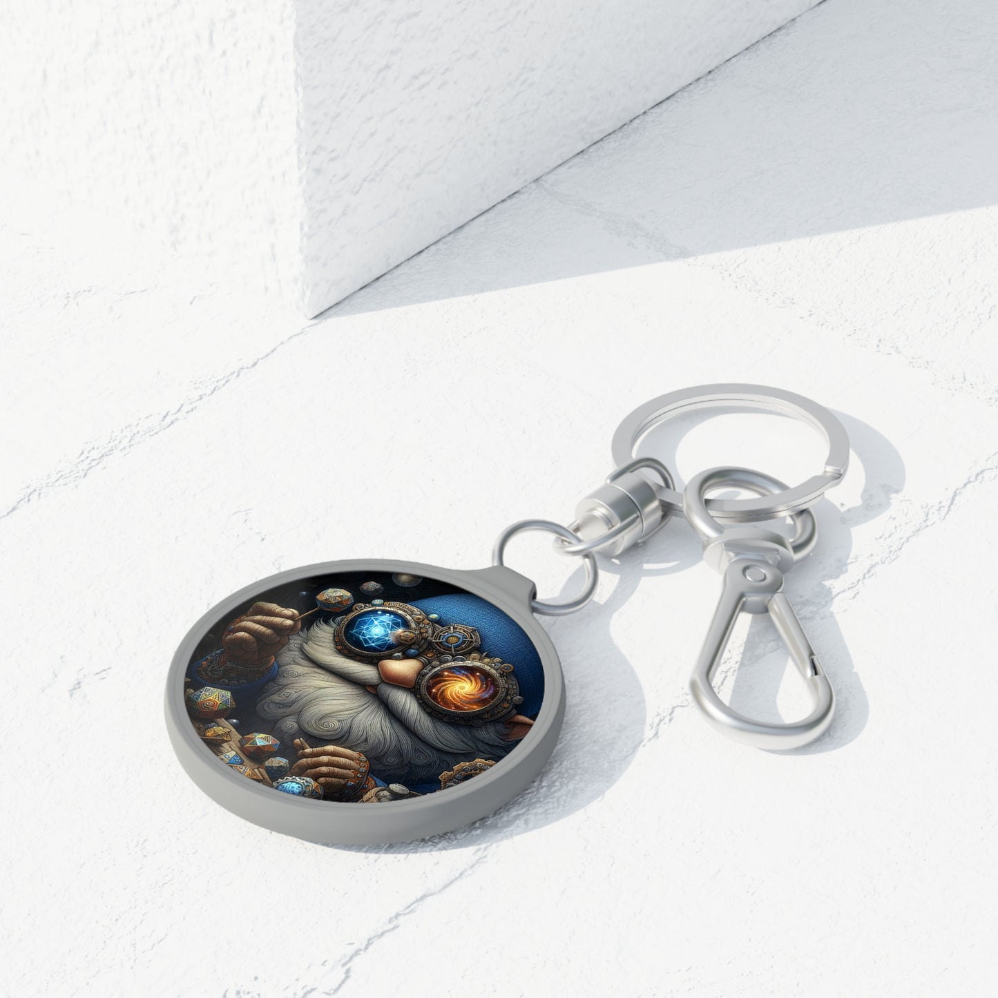 Round Keychain