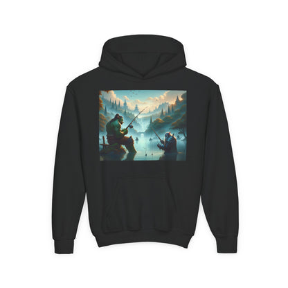 Sweat-shirt | Jeune | À capuche | Mélange épais | Fantaisie Interculturelle | Pêche