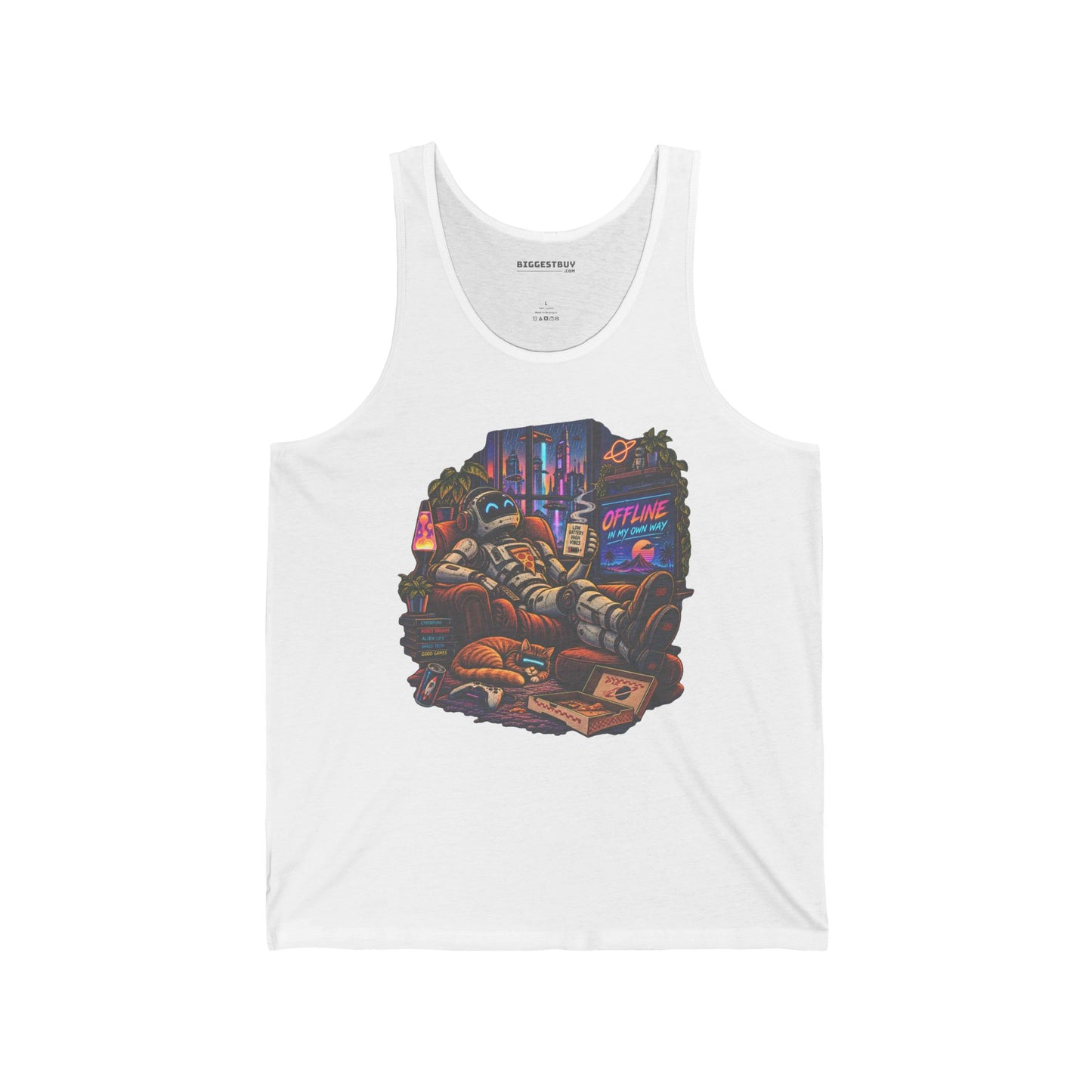 Offline Orbit - Jersey Tank Top