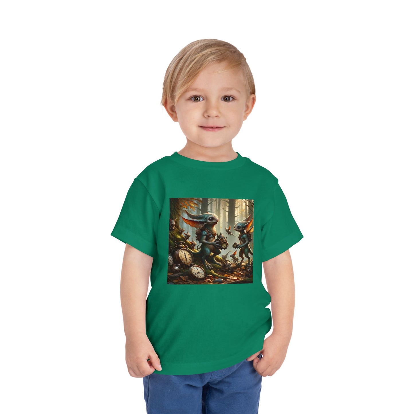 Camiseta | Camiseta Infantil | Manga Curta | Fantasia Celta | Pooka Steampunk | Criaturas