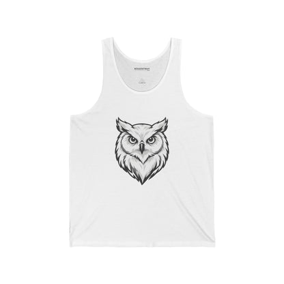 Owl Watch - Jersey Tank Top
