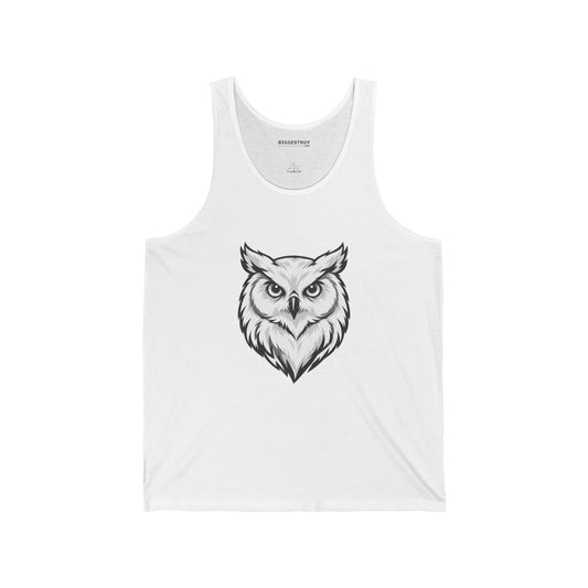Owl Watch - Jersey Tank Top
