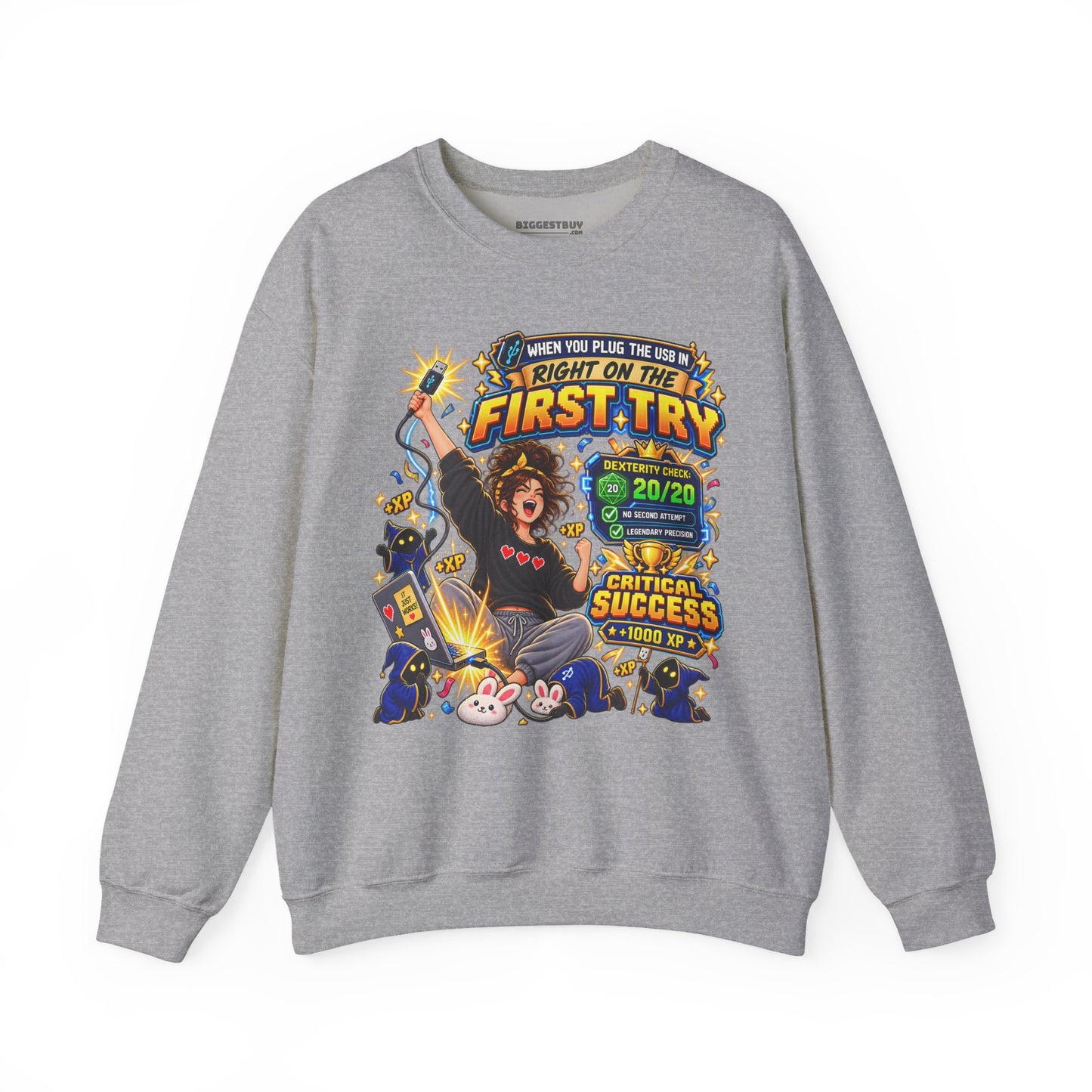 First Try - Crewneck Sweatshirt
