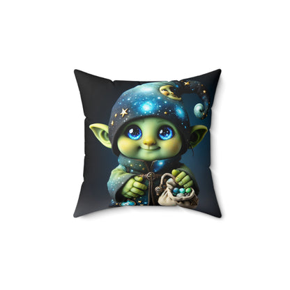 Pillow | Polyester | Square | Fantasy | Celestial Magic | Goblin