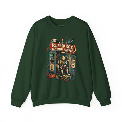 Social Recharge - Crewneck Sweatshirt