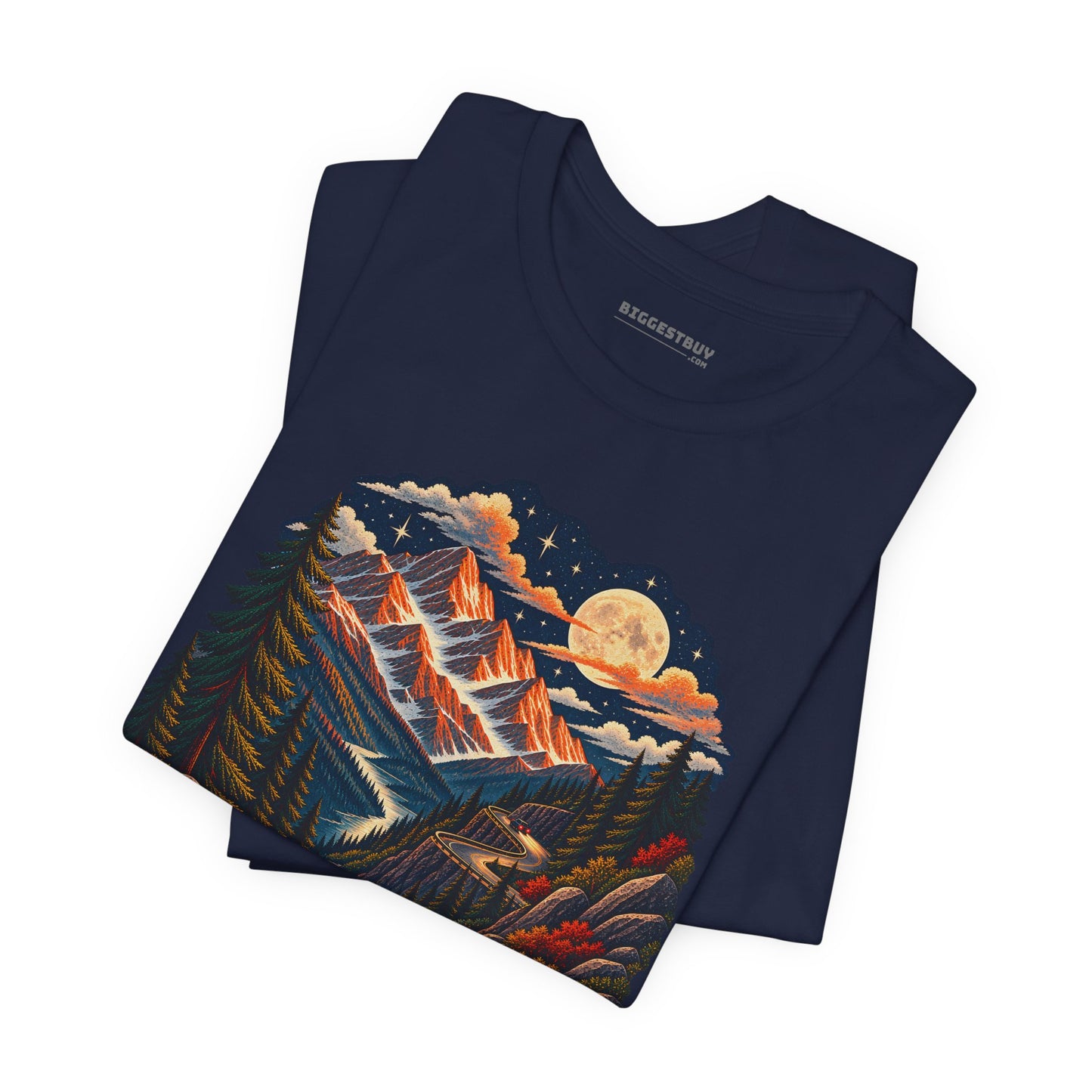 Moonlit Mountain - Classic Jersey Tee