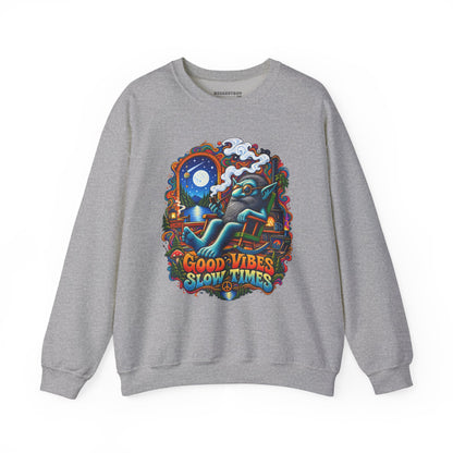 Slow Vibes - Crewneck Sweatshirt