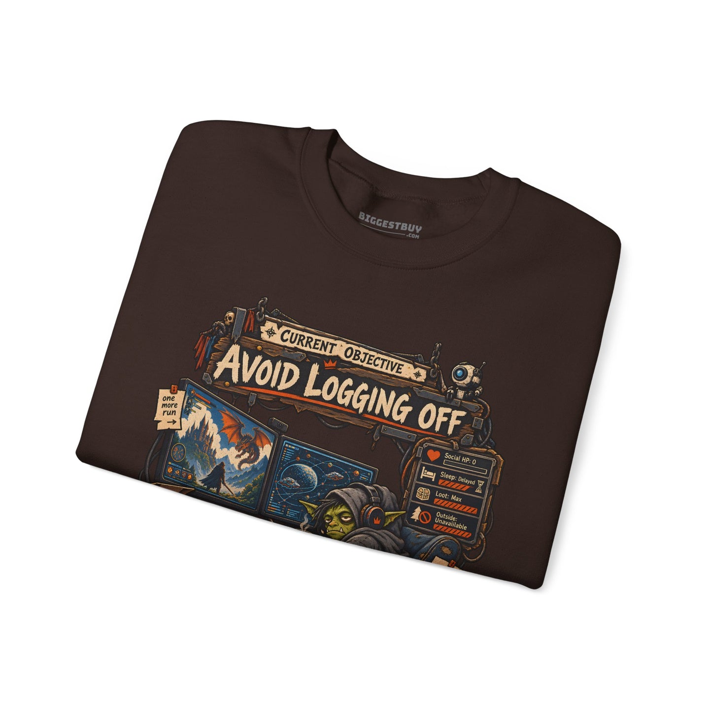 Logoff Dodge - Crewneck Sweatshirt