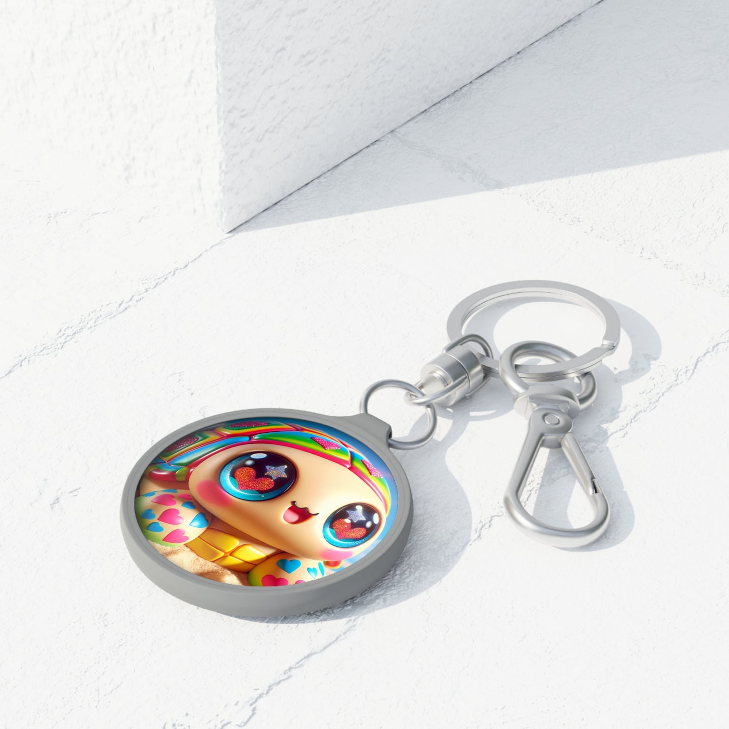 Round Keychain